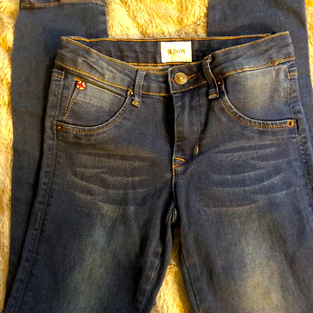 Girls size 14 Hudson jeans.